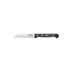 TRAMONTINA - Cuchillo para legumbres y frutas 3" - Polywood castaño