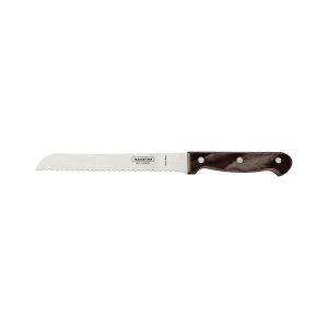 TRAMONTINA - Cuchillo para pan 7" - Polywood castaño