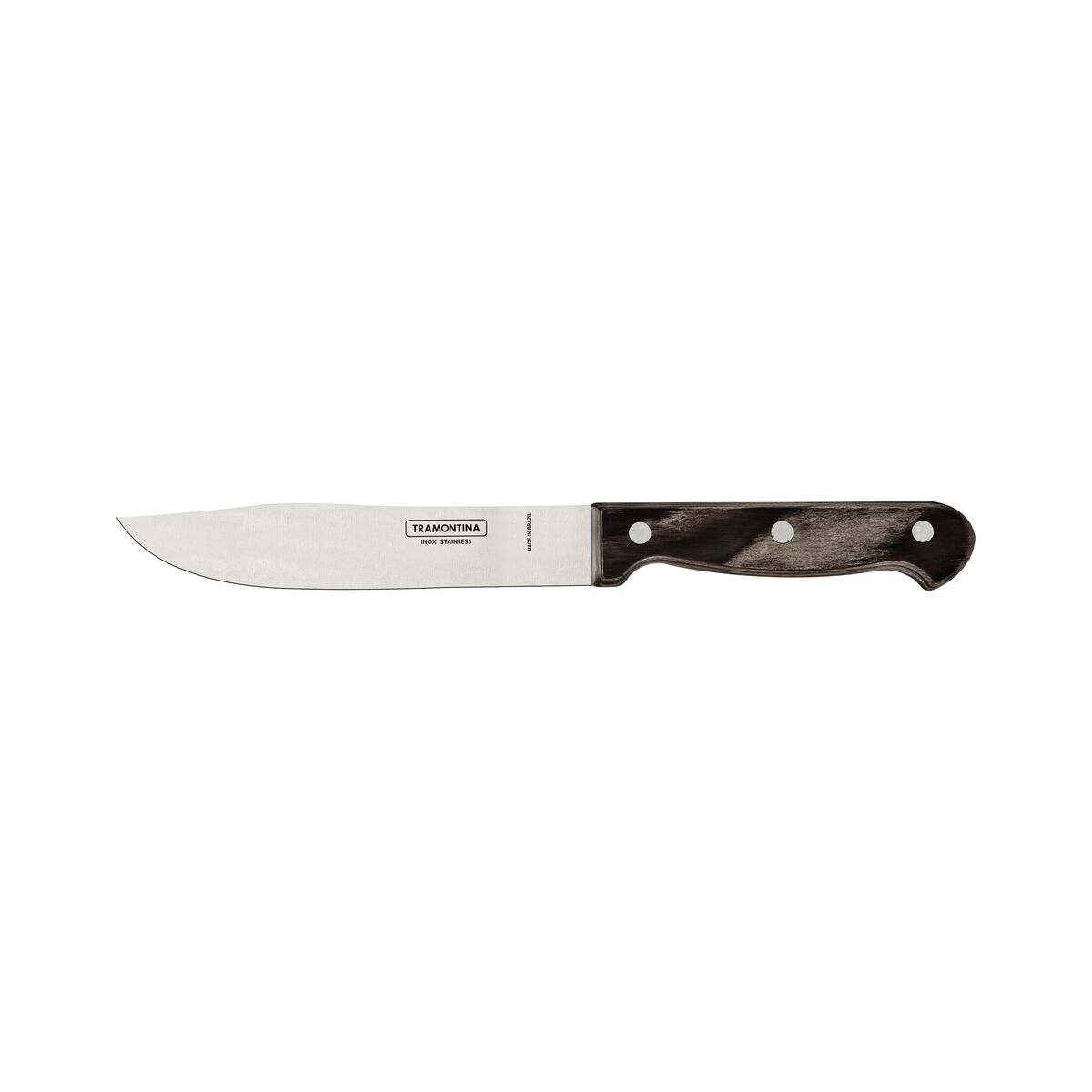 TRAMONTINA - Cuchillo de cocina 6" - Polywood castaño