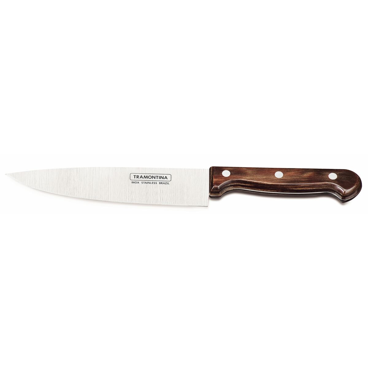TRAMONTINA - Cuchillo Chef 7" - Polywood castaño