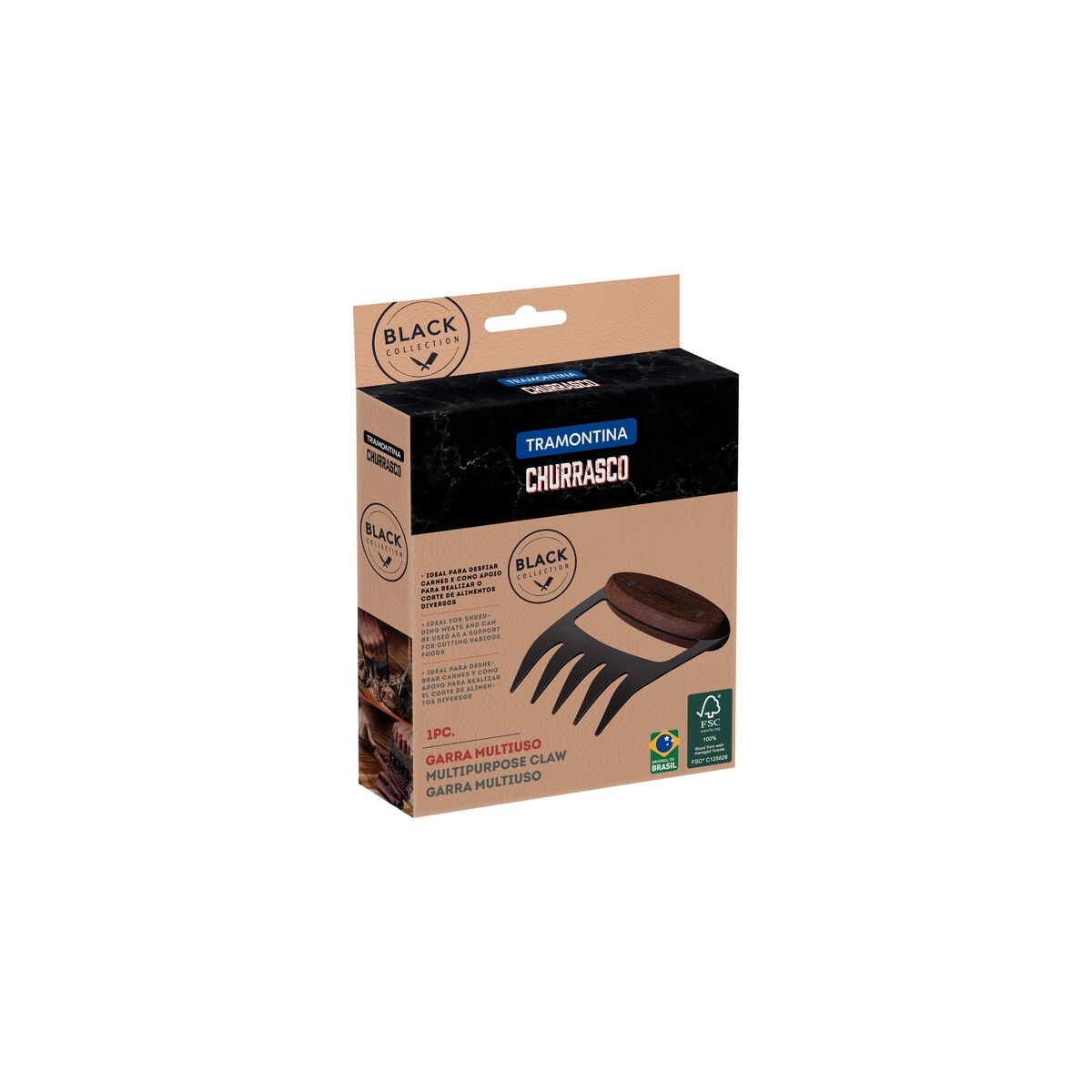 TRAMONTINA - Garra multiuso FSC - Black Collection - Imagen 5