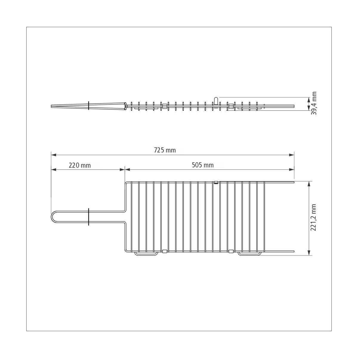 TRAMONTINA - Parrilla para barbacoa - Churrasco Black - Imagen 9
