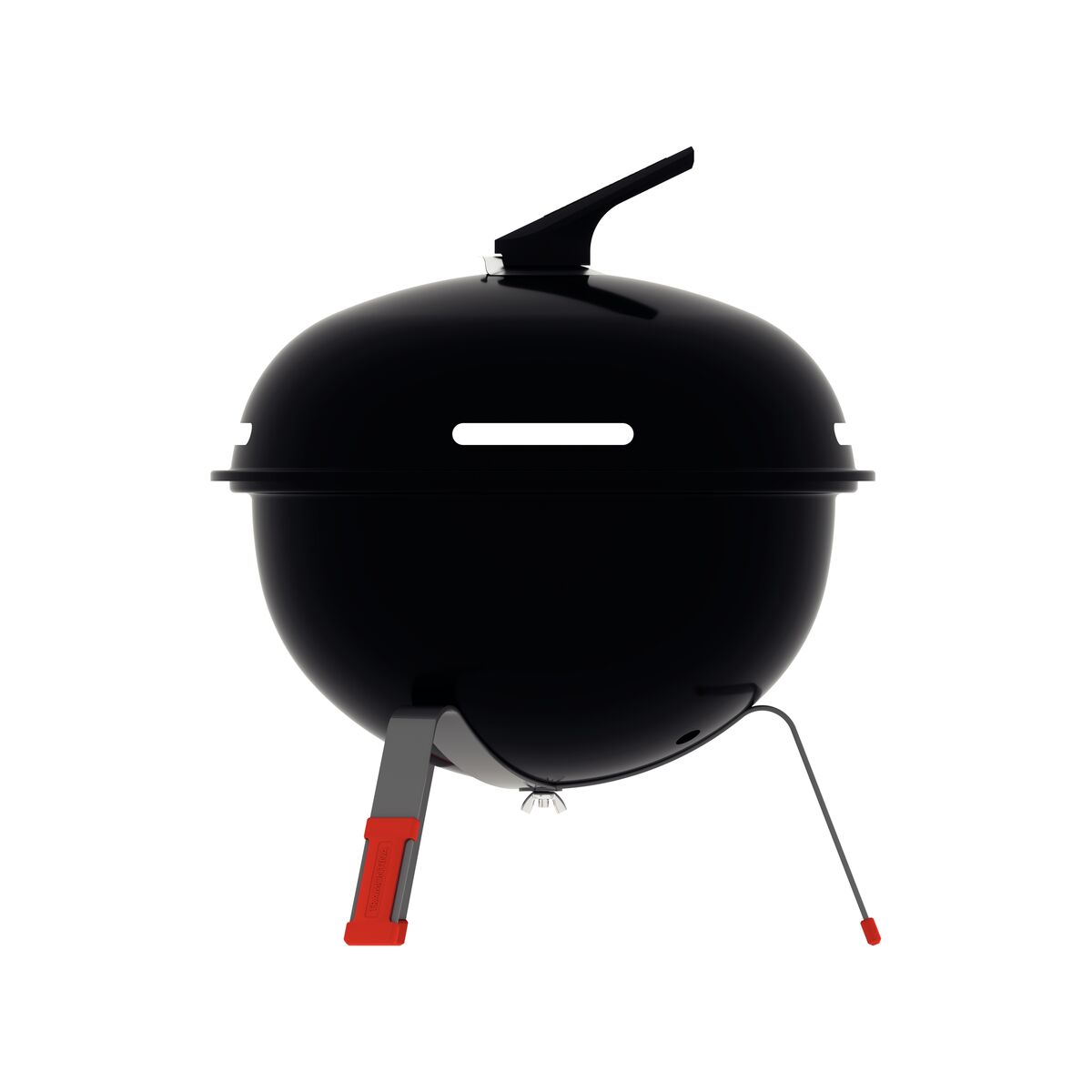 TRAMONTINA - Parrilla de Carbón Portátil Churrasco TCP-320L, con Tapa, Tamaño de 44 cm - Imagen 2