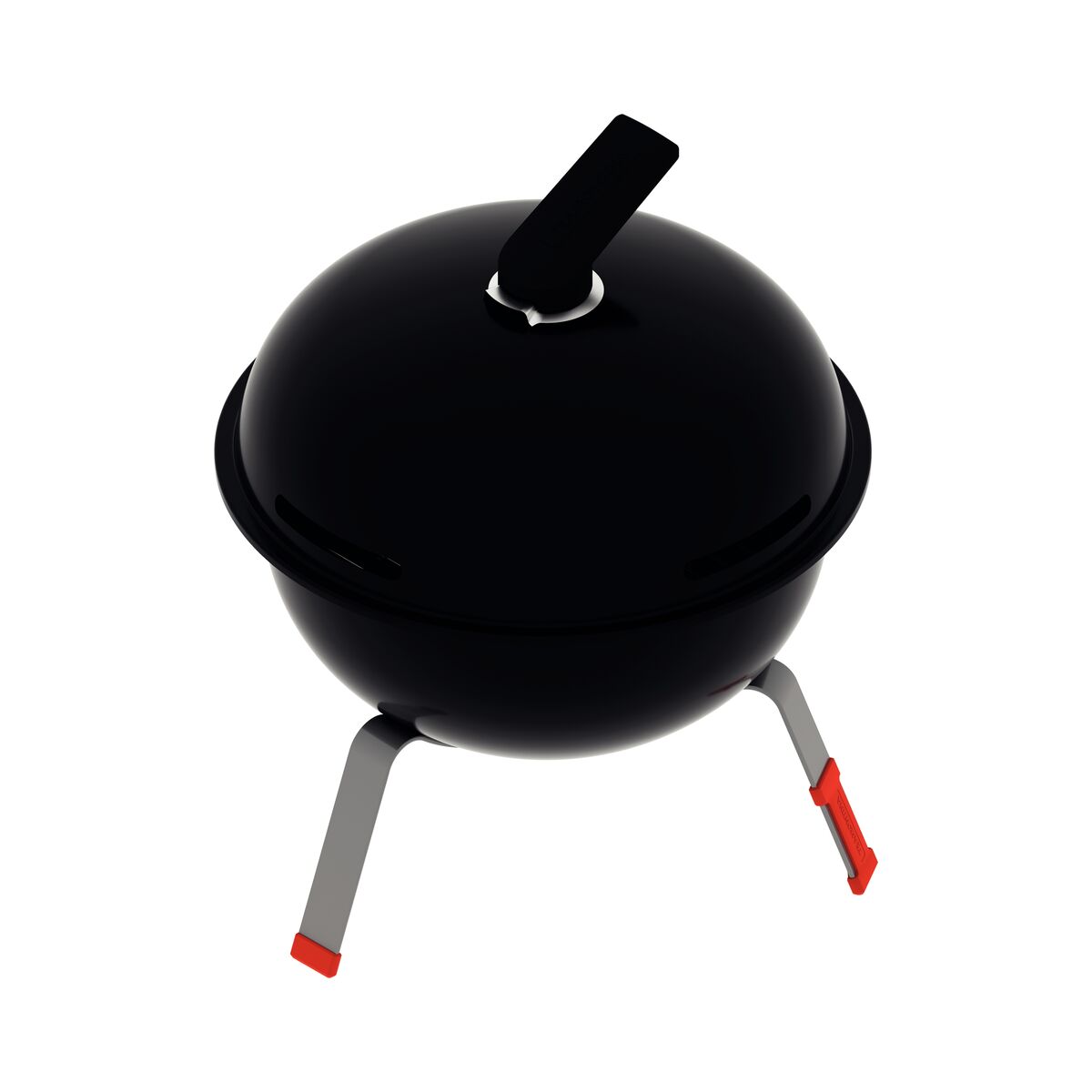 TRAMONTINA - Parrilla de Carbón Portátil Churrasco TCP-320L, con Tapa, Tamaño de 44 cm - Imagen 3
